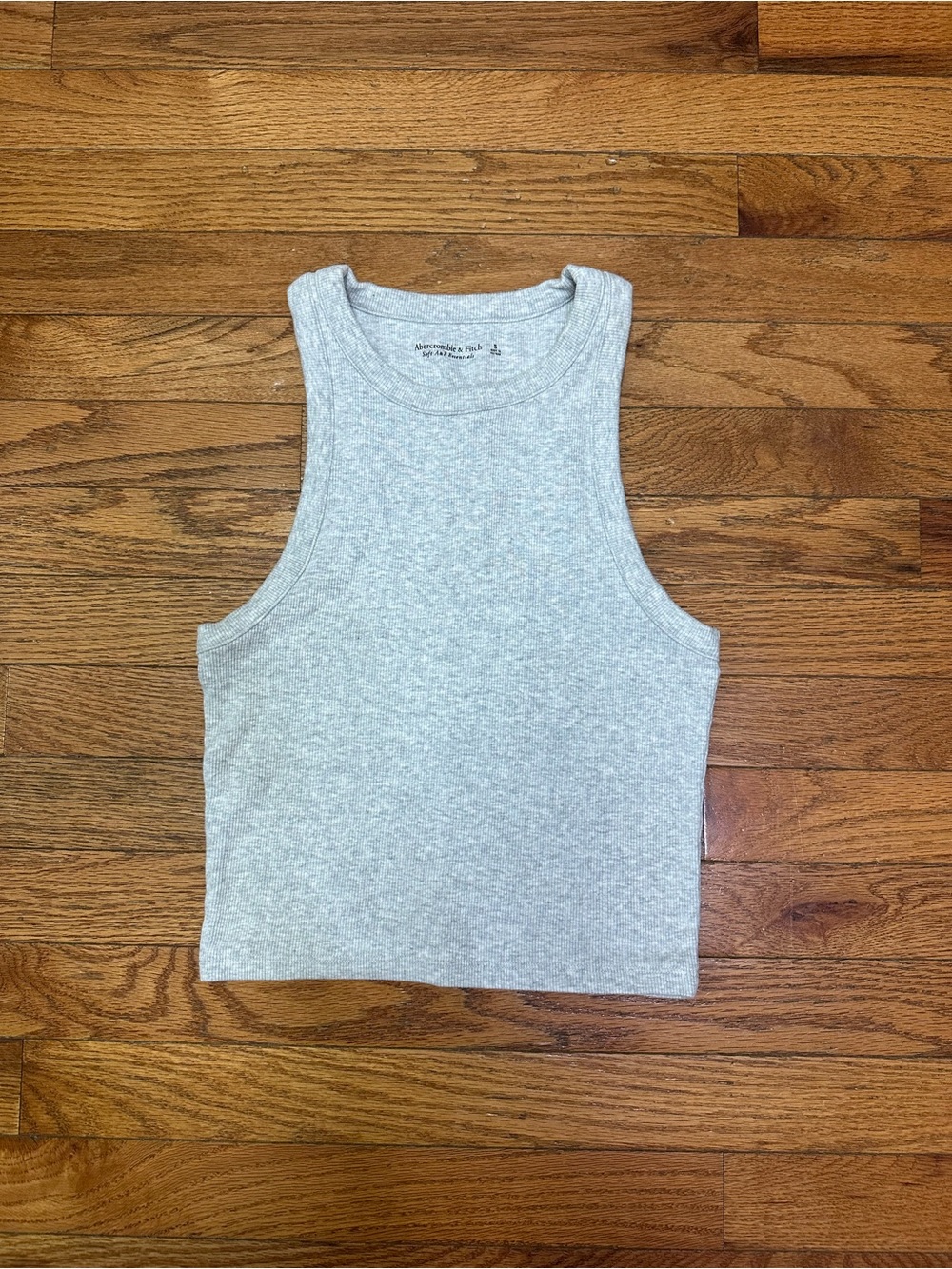 Abercrombie & Fitch Essential Rib High-Neck Tank